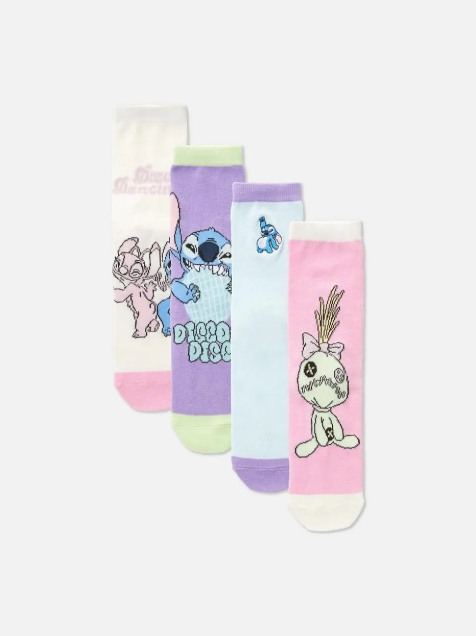 Skarpety do kostki ze Stichem Disneya, 4 pary