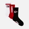 Skarpety Kansas City Chiefs, 3 pary