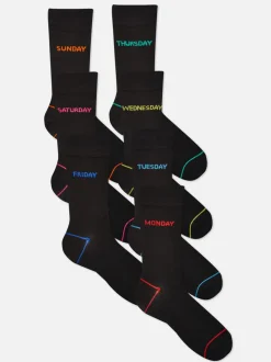 Skarpety na każdy dzień tygodnia, 7 par