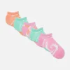 Skarpety sportowe z efektem barwienia tie-dye, 5 par