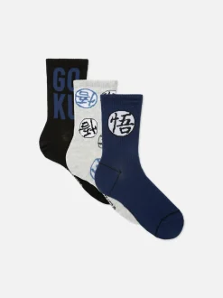 Skarpety z motywem Dragon Ball Z, 3 pary