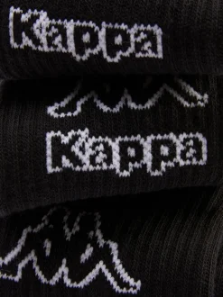 Skarpety za kostkę z logo Kappa x Primark, 3 pary