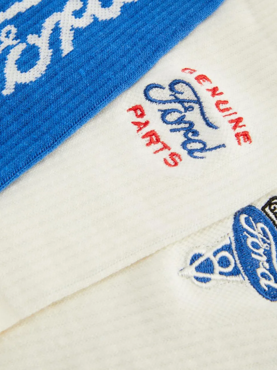 Skarpety za kostkę z motywem Forda, 3 pary