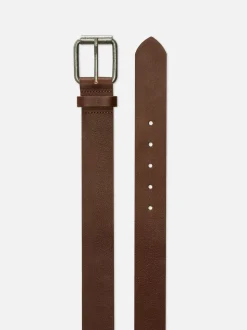 Skórzany pasek z klamrą