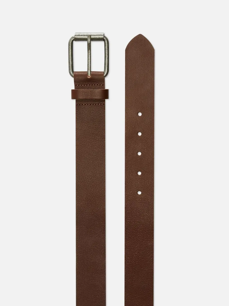 Skórzany pasek z klamrą