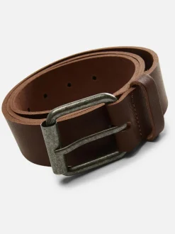 Skórzany pasek z klamrą
