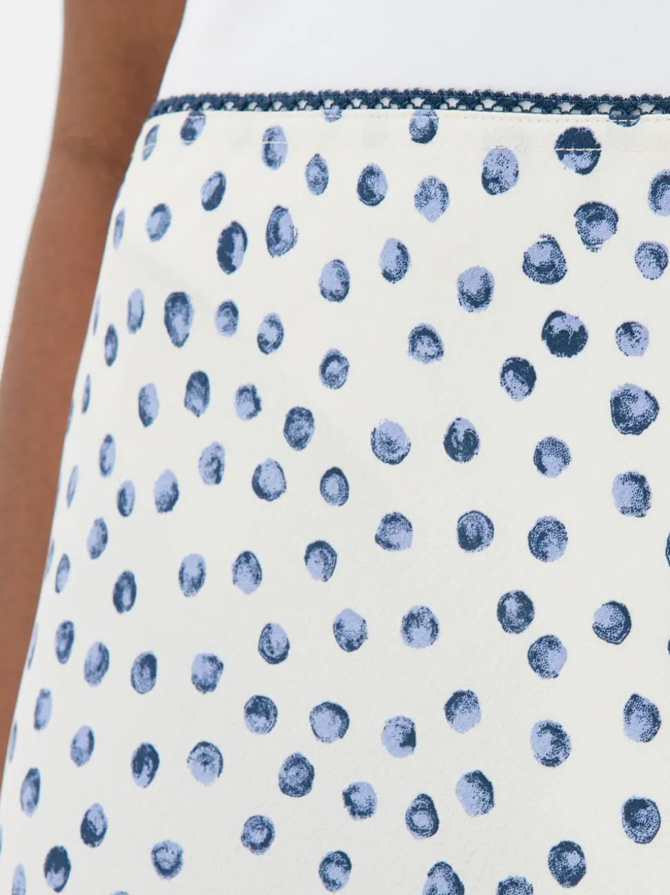 Spódnica maxi z nadrukiem w kwiaty