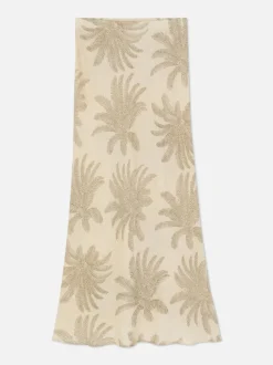 Spódnica maxi z nadrukiem Paula Echevarría