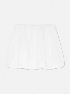 Spódnica z marszczonym obszyciem