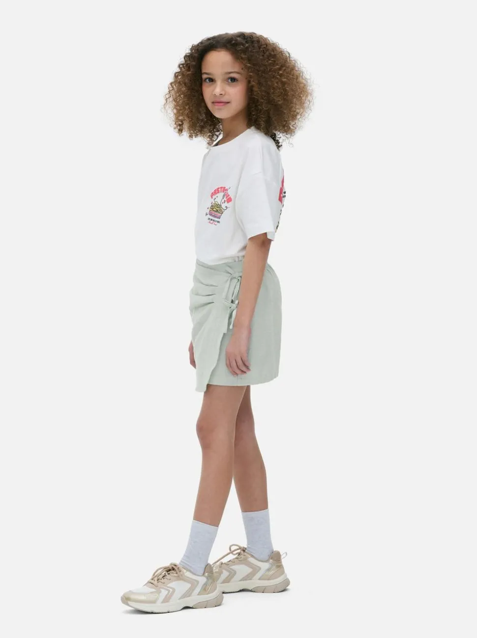 Spódnicospodenki bawełniane z kokardami