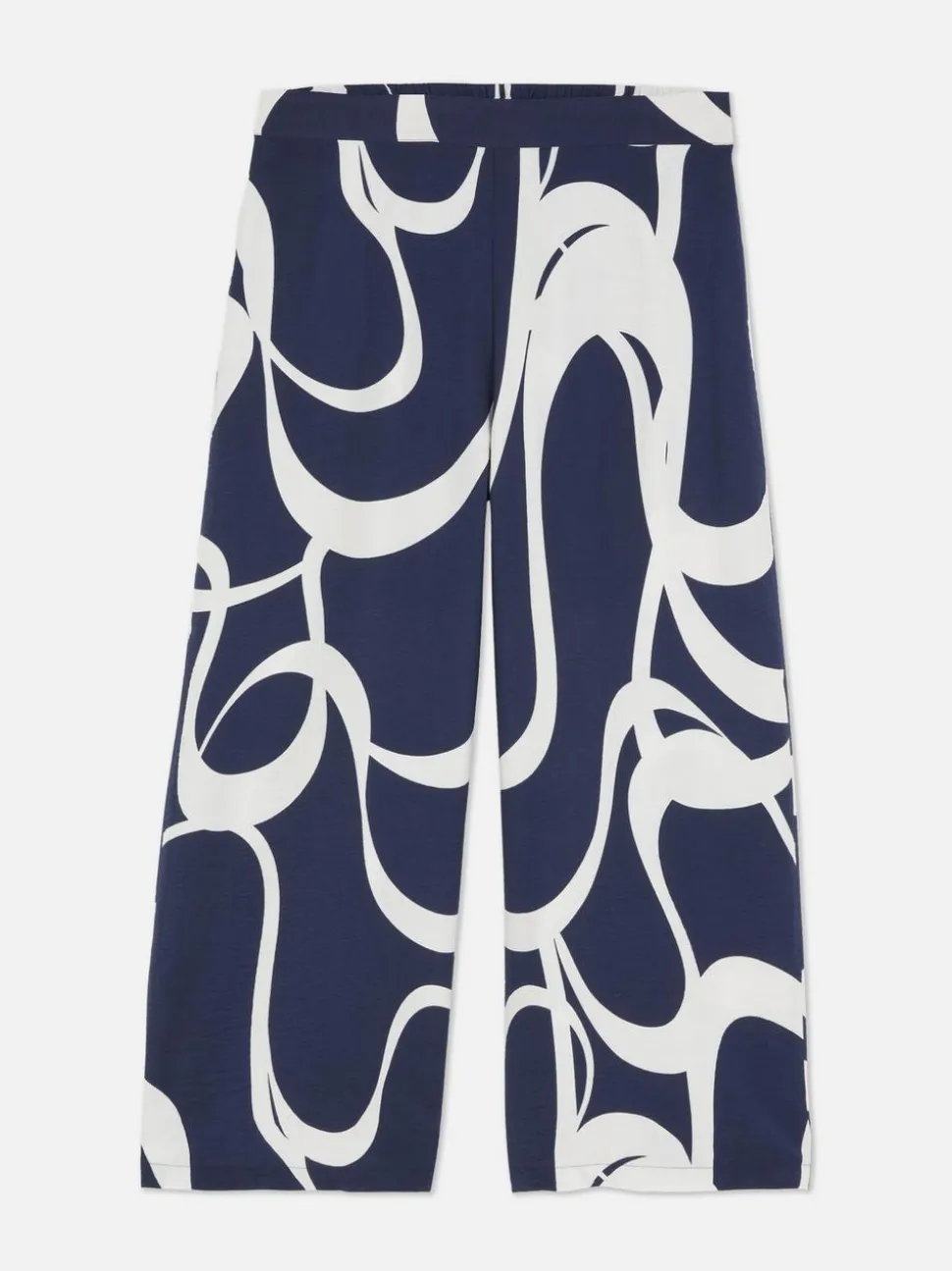 Spódnico-spodnie z nadrukiem