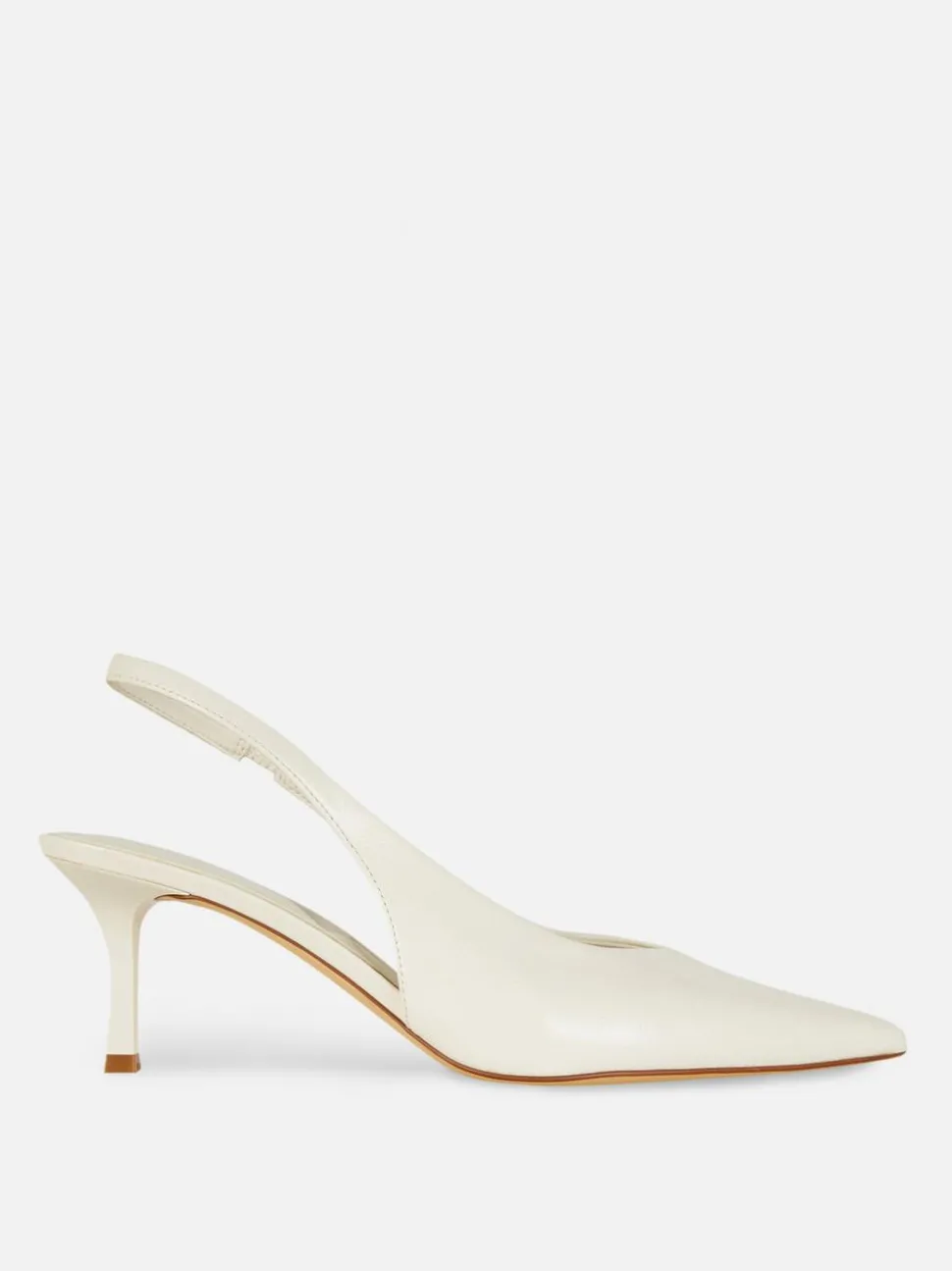 Spiczaste szpilki z tylnym paskiem