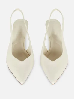 Spiczaste szpilki z tylnym paskiem