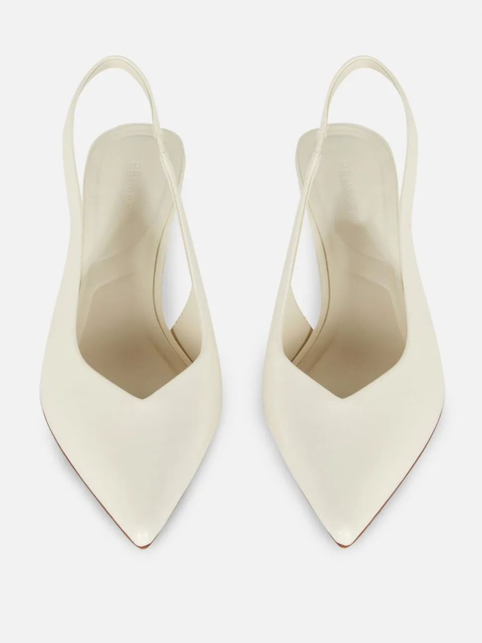 Spiczaste szpilki z tylnym paskiem