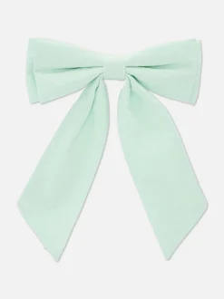 Spinka do włosów z kokardką w rozmiarze oversize