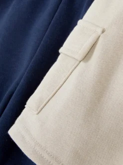 Spodenki bojówki ściągane sznurkiem, 2 pary