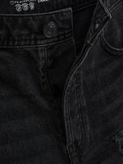 Spodenki jeansowe z przetarciami