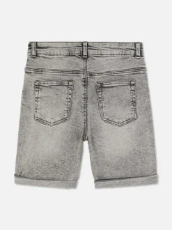 Spodenki jeansowe z wąskimi nogawkami