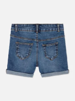 Spodenki jeansowe z wąskimi nogawkami