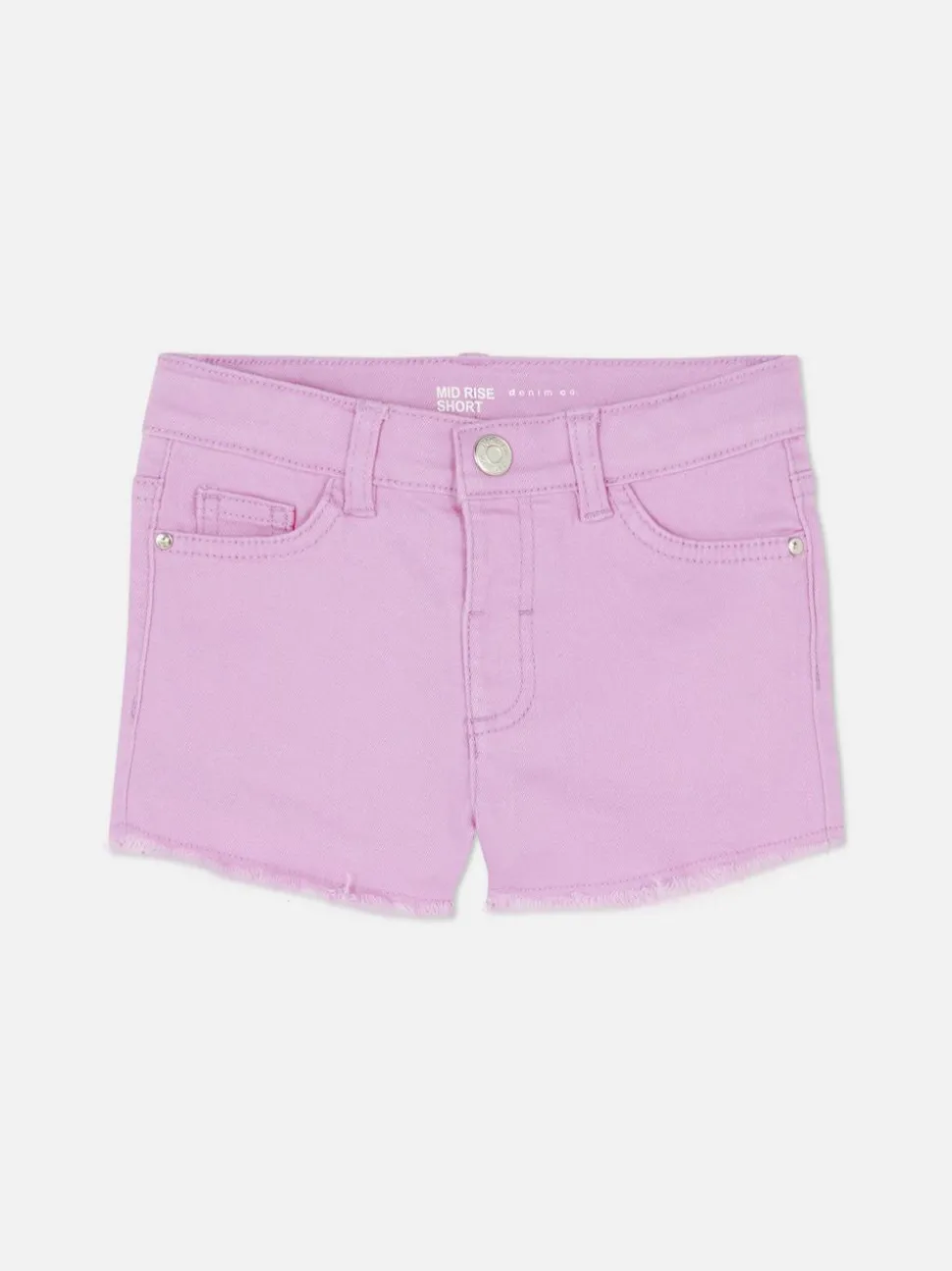 Spodenki jeansowe ze średnim stanem