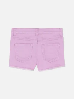 Spodenki jeansowe ze średnim stanem