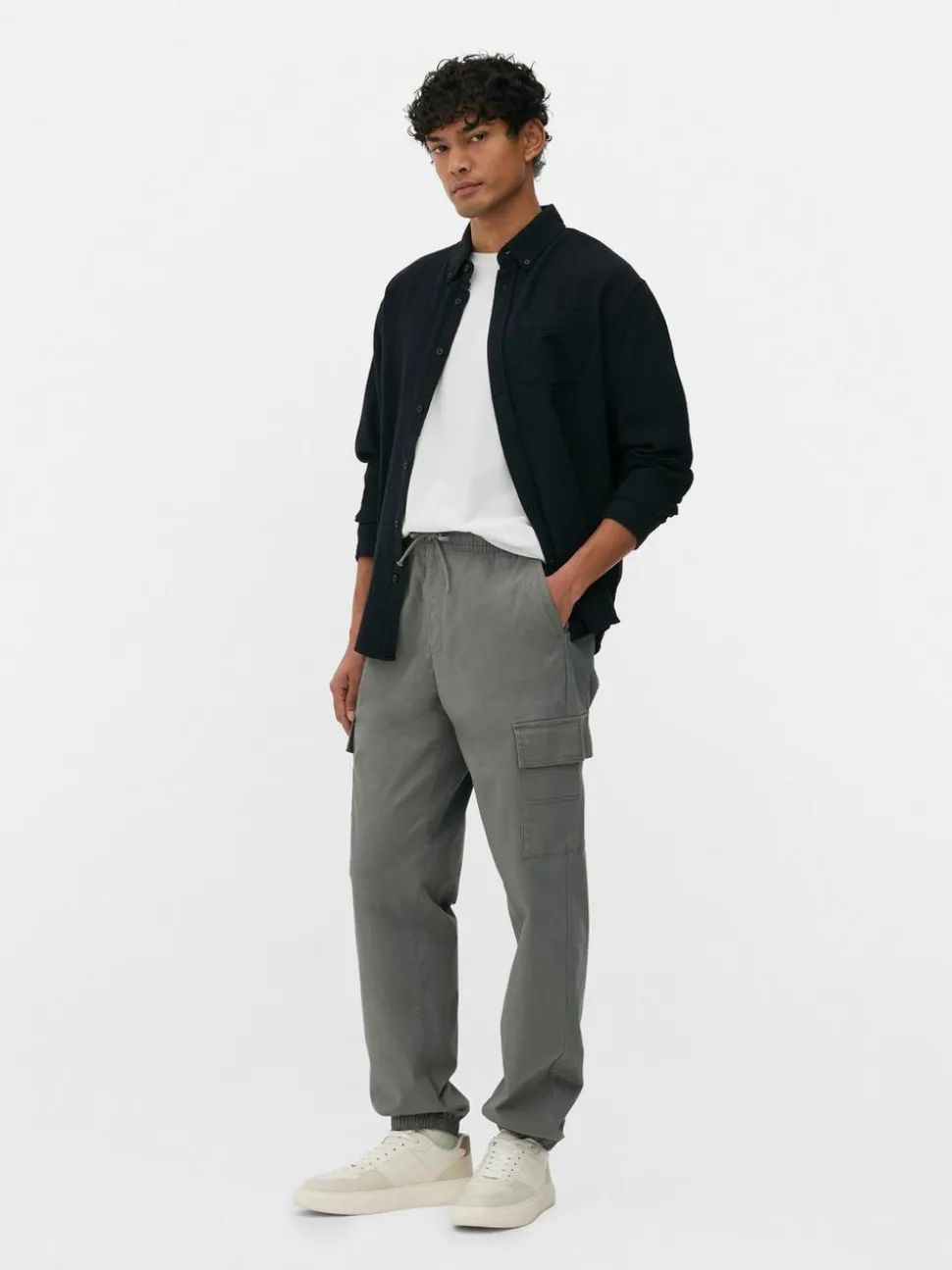 Spodnie bojówki z mankietami