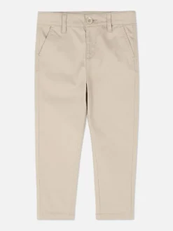 Spodnie chinosy dla młodszego chłopca