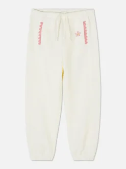 Spodnie dresowe w kwiaty