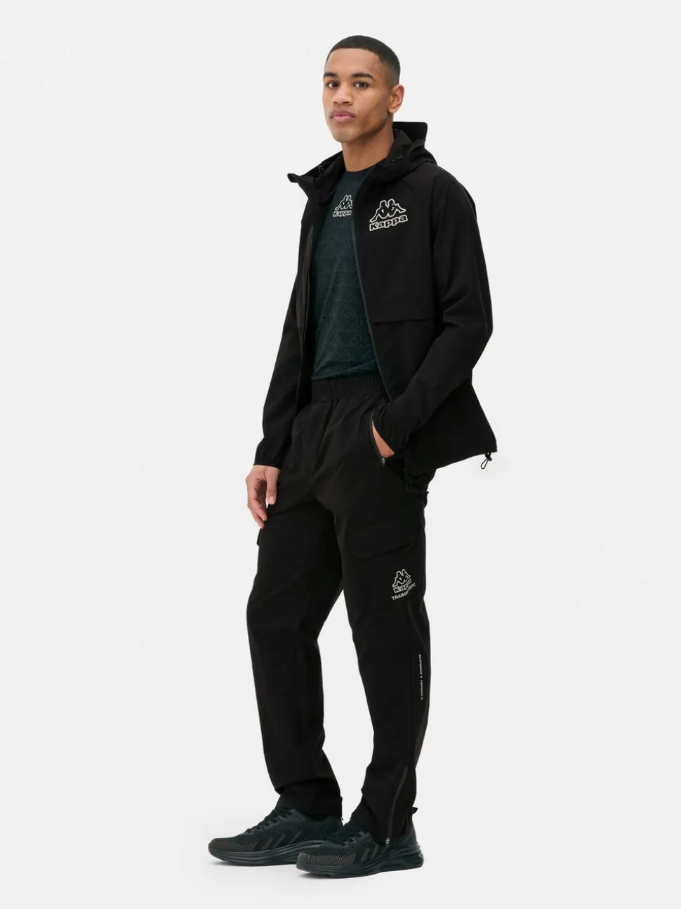 Spodnie dresowe w stylu bojówek Kappa x Primark