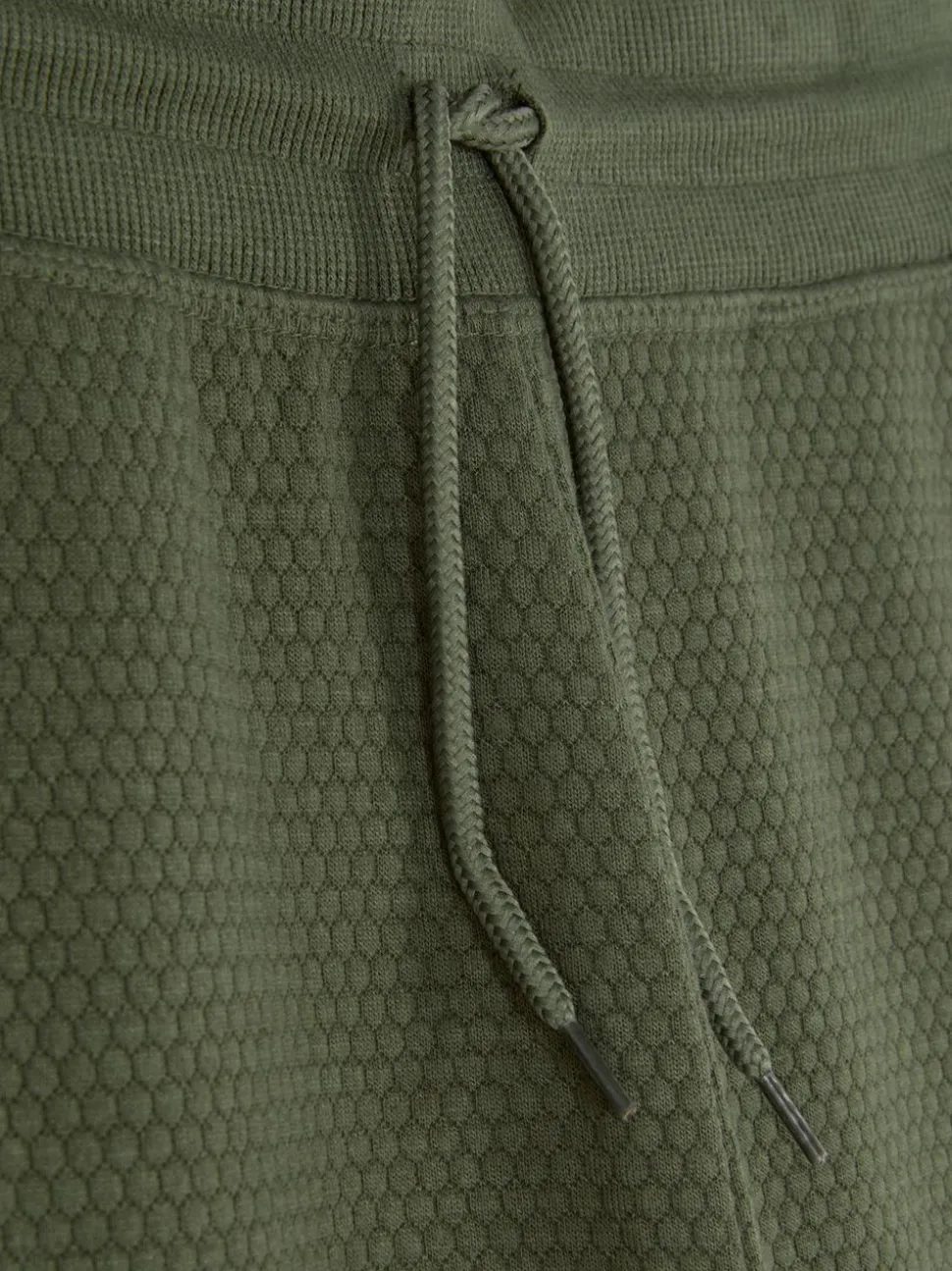 Spodnie dresowe z fakturą plastra miodu