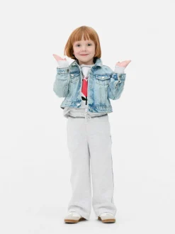 Spodnie dresowe z kontrastowymi przeszyciami