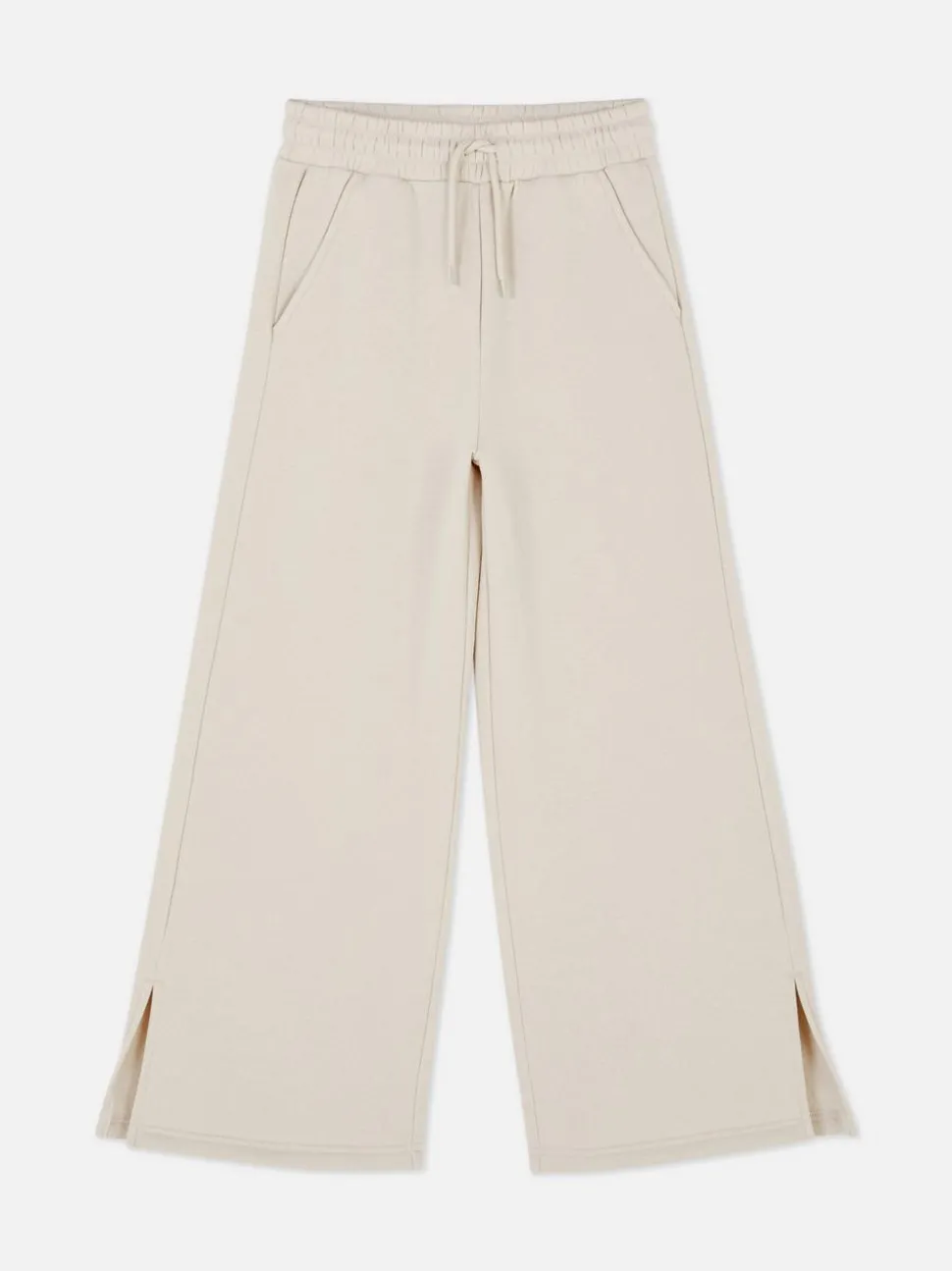 Spodnie dresowe z szerokimi nogawkami