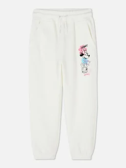 Spodnie dresowe ze ściągaczami i motywem Disneya