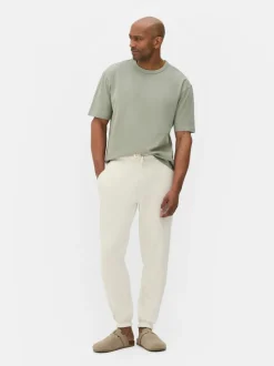 Spodnie dresowe ze sznurkiem i ściąganymi nogawkami