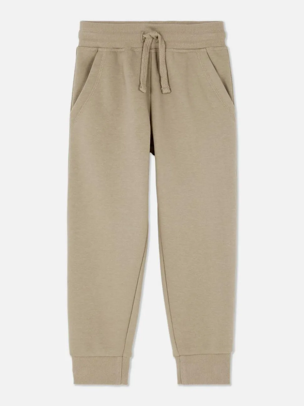 Spodnie dresowe ze sznurkiem i ściąganymi nogawkami