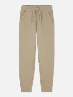 Spodnie dresowe ze sznurkiem i ściąganymi nogawkami