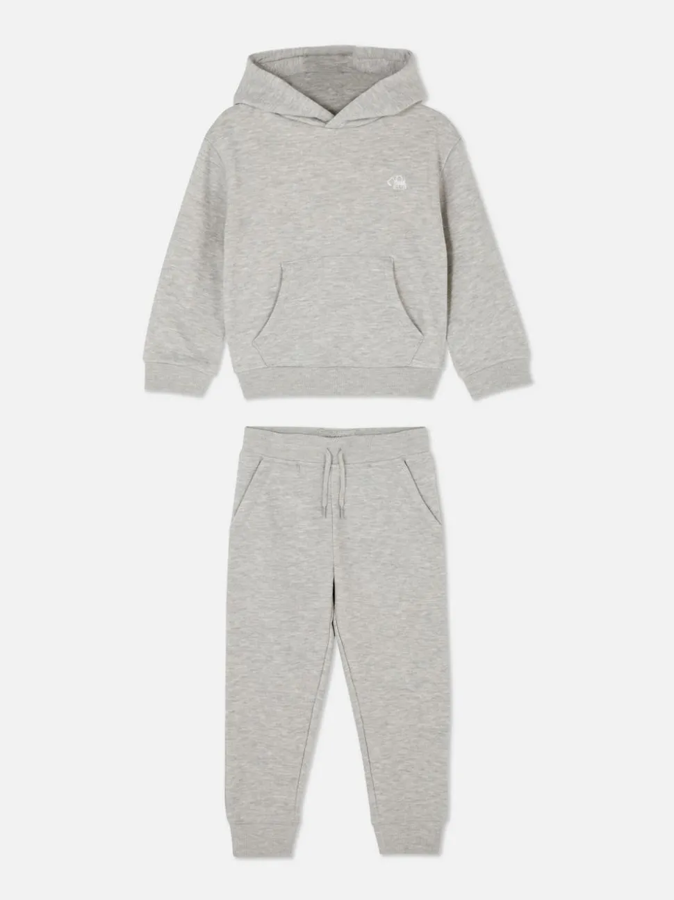 Spodnie dresowe ze sznurkiem i bluza z kapturem