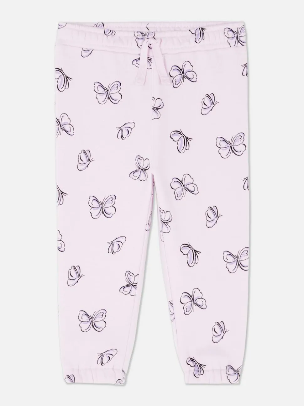 Spodnie dresowe ze sznurkiem i ściąganymi nogawkami