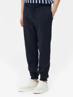 Spodnie dresowe ze sznurkiem i ściąganymi nogawkami