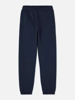 Spodnie dresowe ze sznurkiem w pasie i ściąganymi nogawkami