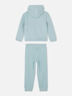 Spodnie dresowe ze sznurkiem i bluza z kapturem