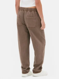 Spodnie dresowe ze sznurkiem w pasie