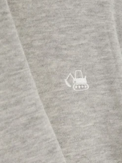 Spodnie dresowe ze sznurkiem i bluza z kapturem