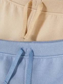 Spodnie dresowe ze sznurkiem i ściągaczami, 2 pary