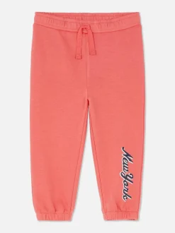 Spodnie dresowe ze sznurkiem w pasie i ściąganymi nogawkami