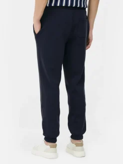 Spodnie dresowe ze sznurkiem i ściąganymi nogawkami