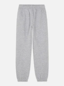 Spodnie dresowe ze sznurkiem w pasie i ściąganymi nogawkami