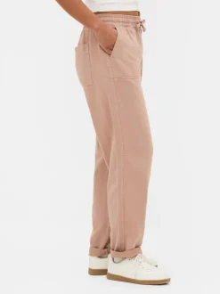 Spodnie dresowe ze sznurkiem w pasie