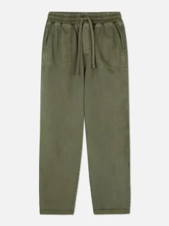 Spodnie dresowe ze sznurkiem w pasie