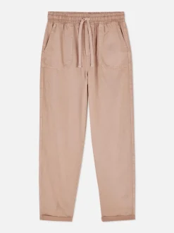 Spodnie dresowe ze sznurkiem w pasie